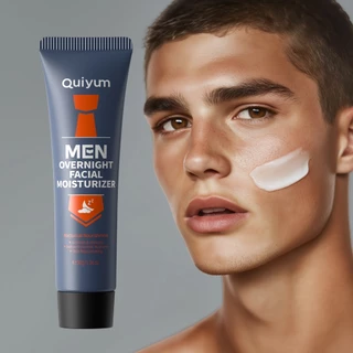 QUIYUM Hidratante Masculino Dia E Noite Hidratação Profunda Pele Suave Delicada Rejuvenescedor Nutrição 30g em Oferta na Shopee