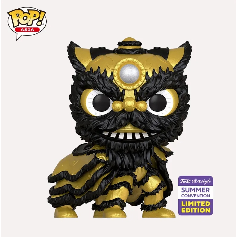 Funko POP Ásia China Tradições Figura Em Ouro Preto 6 Funko POP Ásia China Tradições Figura Em Ouro Preto 6