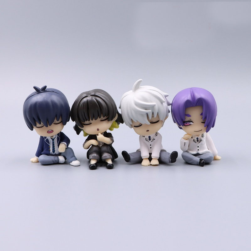 Jiumaocleu Mini figura BLUE LOCK, 10 cm BACHIRA MEGURU, figura anime palmare cake topper figura, fatto a mano da collezione regali di compleanno