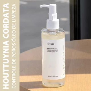 Anua Heartleaf Óleo De limpeza cleansing oil Para Controle De Poros Remoção De Espinhas Pretas Limpeza Profunda