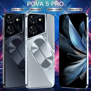 Celular Pova5 Pro Smartphone 16 + 512 Gb 7.3 Polegadas Android Phone