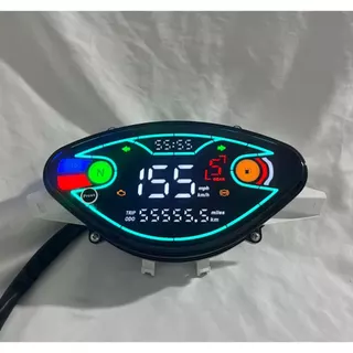 Painel Para Honda Biz 125 Es/ks 2005 2006 2007 2008 2009 2010 Medidor Digital Velocímetro LED Montagem em Oferta na Shopee