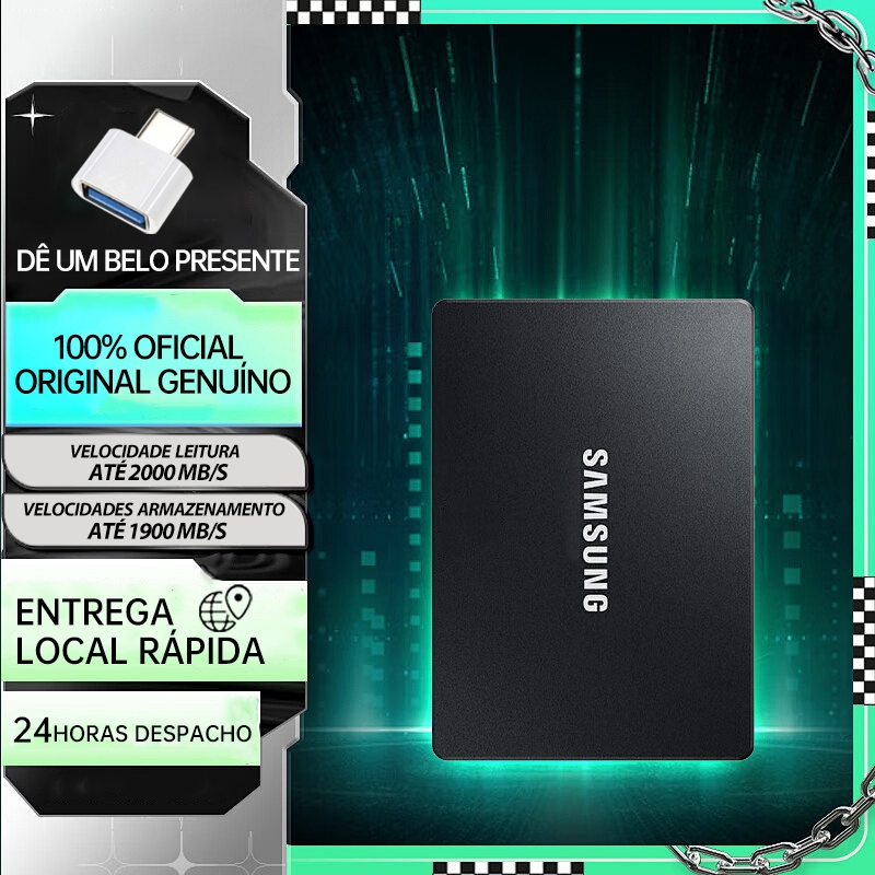 SAMSUNG Portable SSD HD Externo Drive SSD 2TB 4TB 8TB 16TB Mass Externo Storage Solid State Drive