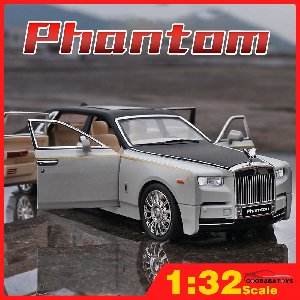 KLT 1 32 Rolls Royce Phantom Diecast Modelo Carro Liga Carros Brinquedos Coleção Presente Para