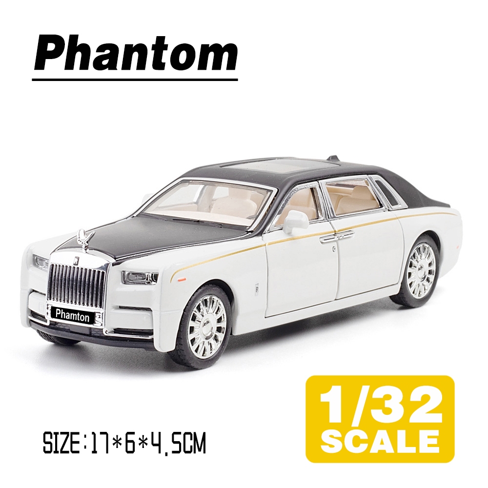KLT 1 : 32 Rolls-Royce Phantom Diecast Modelo Carro Liga Carros