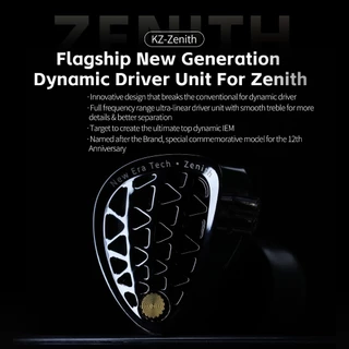 KZ Zenith Fones De Ouvido Intra-Auriculares Com Fio Microfone Monitor Auricular Para Músico Audiófilo Cabo Removível De 