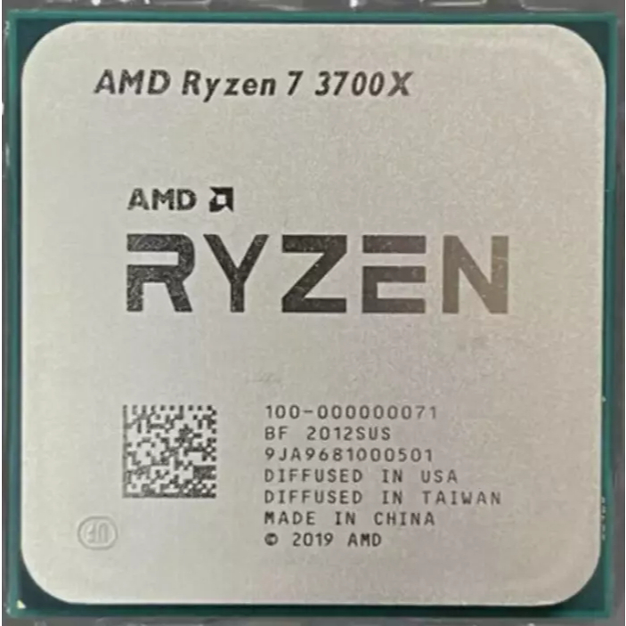 Processador Ryzen 7 3700X 3.6 Ghz 8 Núcleos 16T 32MB 65W Soquete