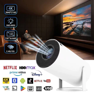Mini Projetor HY300 Com Aplicativos Integrados WiFi E Bluetooth 1080P Full HD 4K 260 ANSI projector 4k