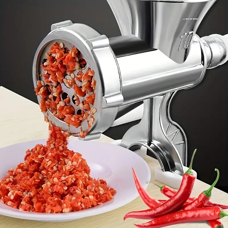 Maquina de Moer Carne Manual Moedor de Linguiça Biscoito Man