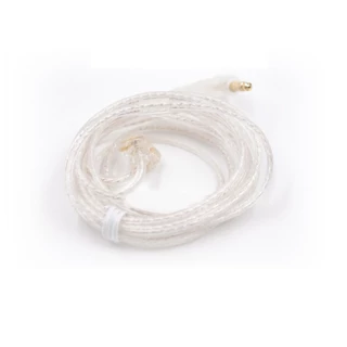 KZ Prata Atualização Cabo De Fone De Ouvido Destacável 3.5mm plug 0.75mm Pino Para Rodízio zsn pro x zs10 E Assim Por Di