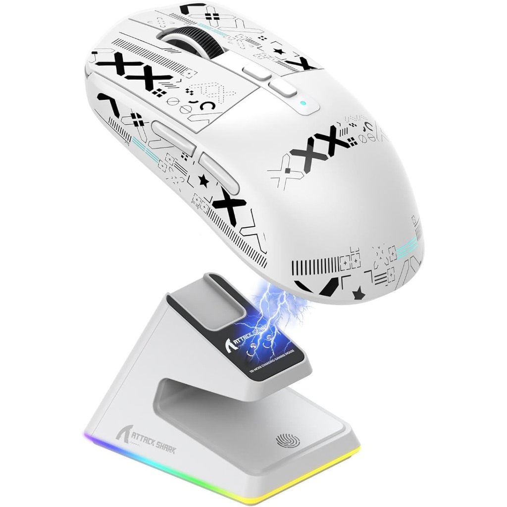 Mouse Bluetooth Attack Shark X6 , PixArt PAW3395 , Conexão