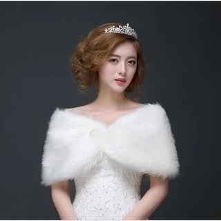 Capa De Pele De Inverno Para Mulher Quente Xale De Casamento De Noiva Branco Acessórios De Vestido De Festa À Noite em Promoção na Shopee Capa De Pele De Inverno Para Mulher Quente Xale De Casamento De Noiva Branco Acessórios De Vestido De Festa À Noite