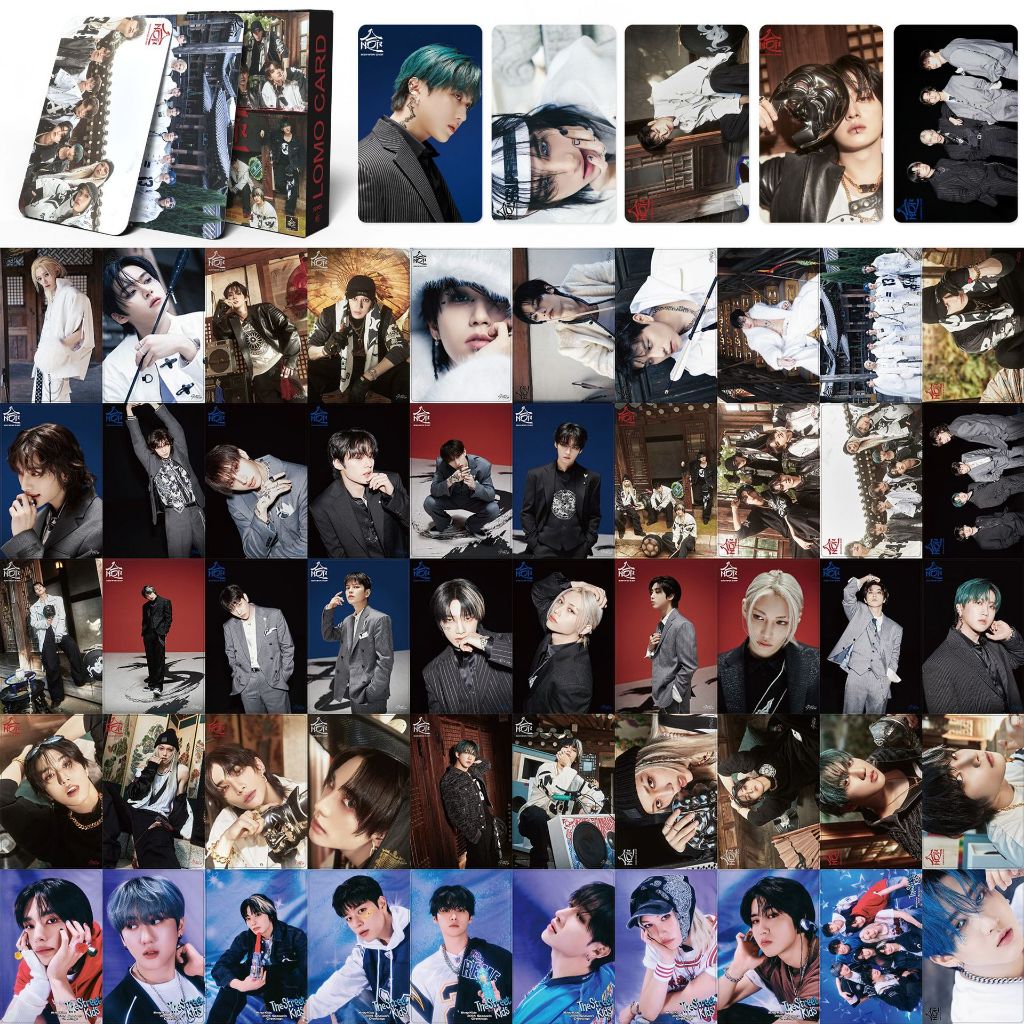 6-8 Pçs/set Straykids ROCK STAR SKZ HOP Photocards BANGCHAN