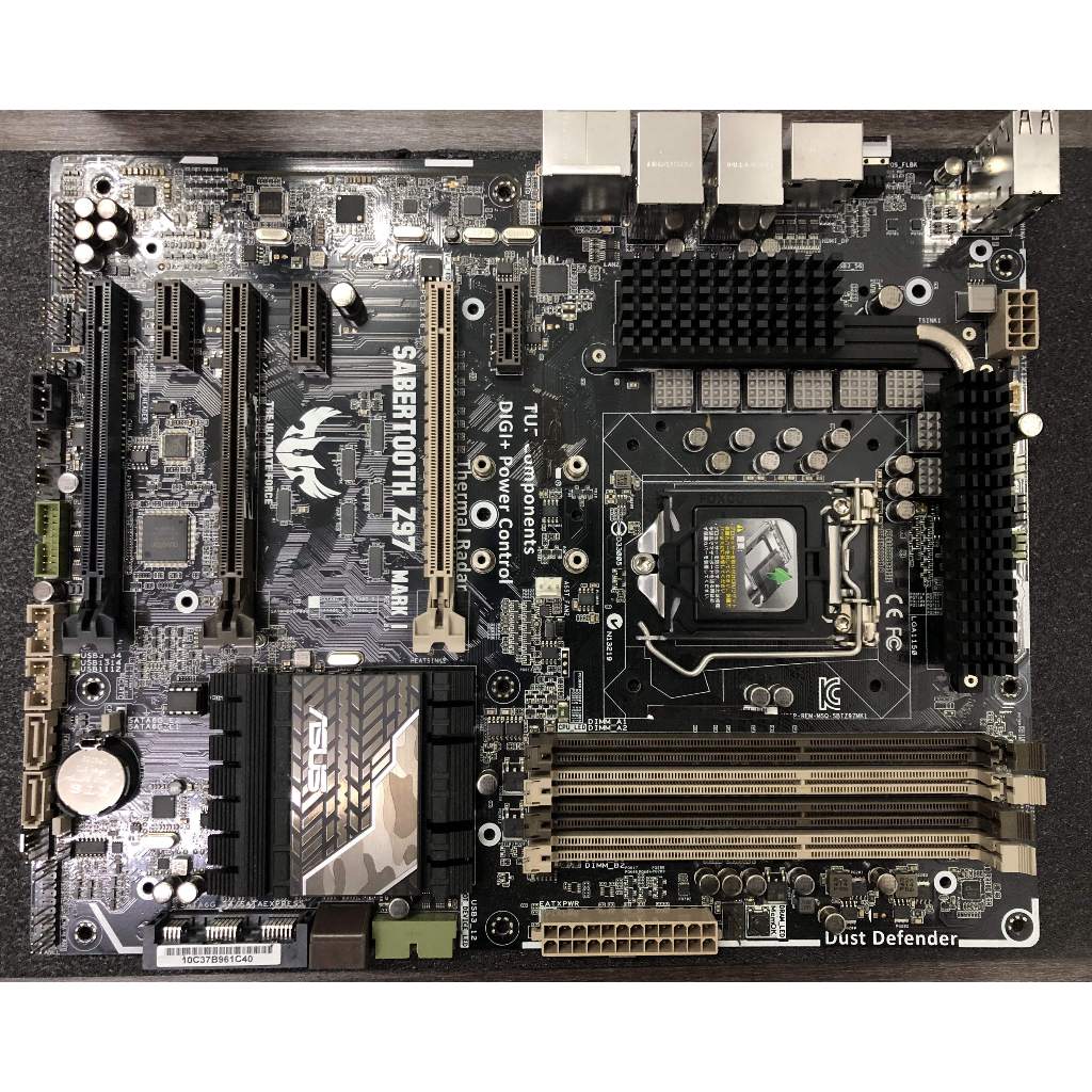 ASUS TUF Sabertoth Z97 MARK 1 INTEL Z97 ATX LGA1150 4a Placa base