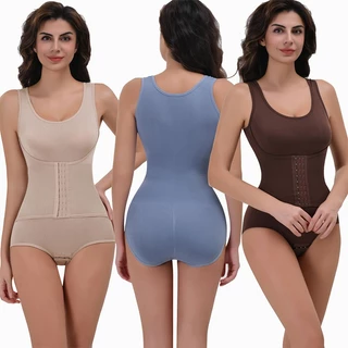 Emagrecimento Bodysuit Feminino Uma Peça Shapewear Espartilho Corpo Shaper Cintura Trainer Roupa Interior