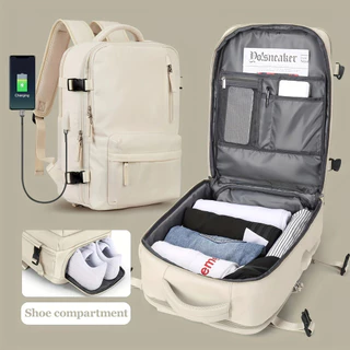 Mochila De Viagem Masculina E Feminina Executiva Reforçada À Prova D