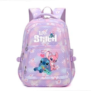 Lilo Stitch Cartoon Mochilas Primária Printe Software Feminino Meninas Bolsas Escolares Viagem Lovley Prese