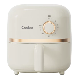 Mini Fritadeira Sem Óleo Air Fryer 220V/110V Gaabor Oil-less Electric Fryer 1.4l 900w Off-white and Rose Gold Color
