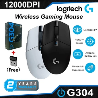 Wireless Gaming Mouse Logitech G304 para jogos sem fio Mouse 12000DPI 2.4GHZ Ergonômico