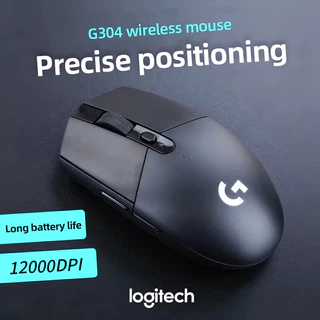 Mouse Para Jogos Logitech G304 Rato Sem Fio 12000DPI Latência Jam Design Ergonômico Silenciaso