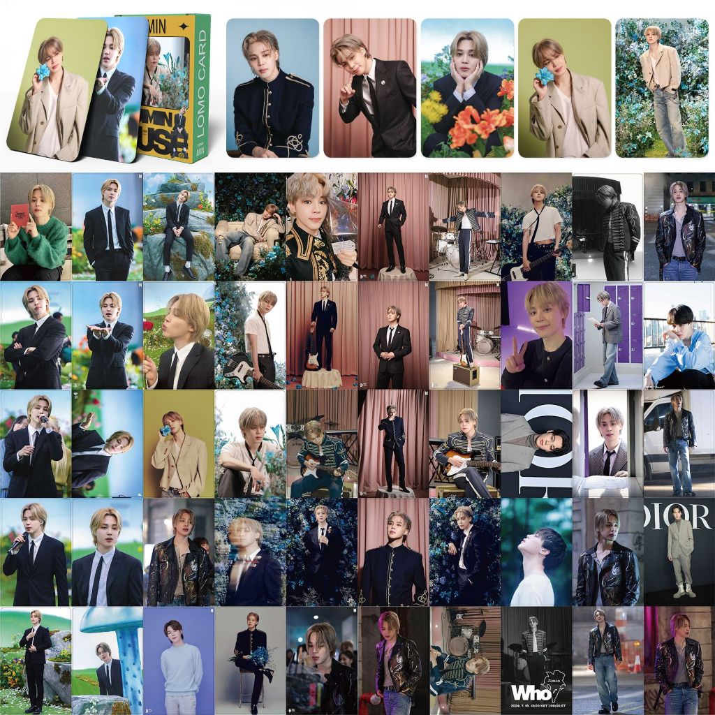 55pcs/box Jin ECHO SUGA Álbum Road To D-Day Photocards V-WINTER
