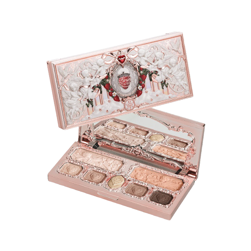 Paleta De Maquiagem FLOWER KNOWS Strawberry Cupid Collection