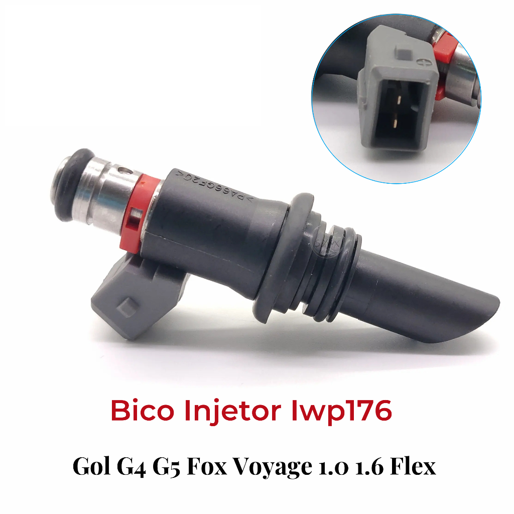 Bico Injetador Gol G4 G5 Fox Voyage 1.0 1.6 Flex Iwp176 | Shopee Brasil