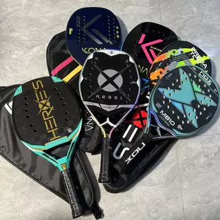 Kona beach tennis 3K and 12K carbon  beach tennis rackets em Oferta na Shopee