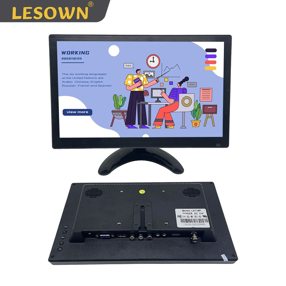 LESOWN Tamanho Pequeno 11.6 Polegadas 1080p Widescreen LCD VGA HDMI ...