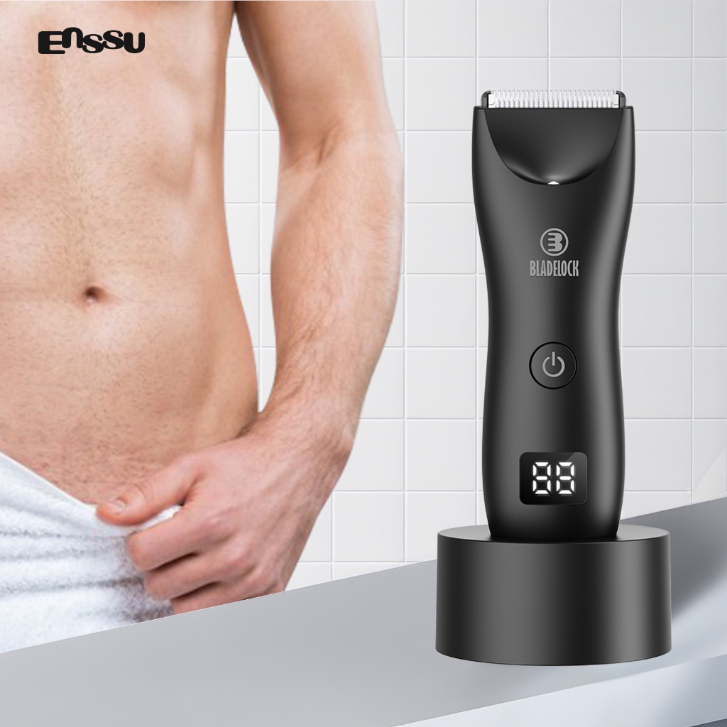 Aparador De Pelos Corporal Sem Fio Elétrico À Prova D'água Recarregável Barbeador unisex