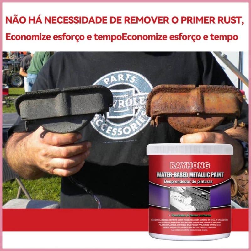 Chibel 300ml Tinta De Ferrugem, Pasta Removedor PimerA Base De Agua ...