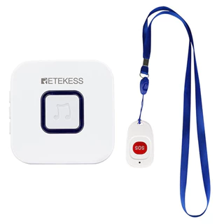Retekess Th003 + Th001 Fager / Sem Fio / Sos / Botão De Chamada / Alerta / Patient / Ajuda Para Casa / Idosos / Patient