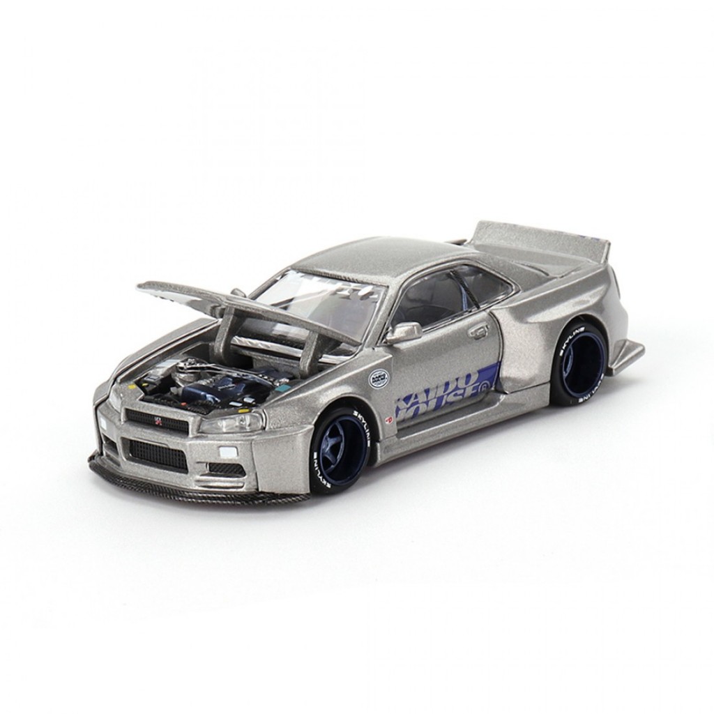 Mini GT x Kaido House KHMG143 1/64 Nissan Skyline-R R34 Works