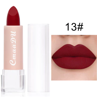 Long -term waterproof nud lipsticks do not fade red pink velvet makeup em Oferta na Shopee