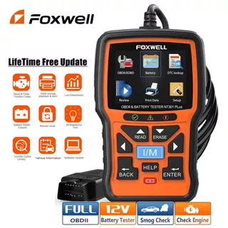 Foxwel NT301 Obd2 Scanner De Carro Diagnóstico Odb2 Ferramenta De ECU Automotivo Automático Verificação De Motor