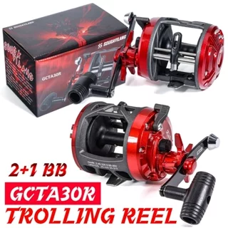 Sougayilang Trolling Premium Carretel De Pesca Mão Direita 2 + 1BB 4.1 : 1 Corrico Arrasto Máximo 25kg em Oferta na Shopee