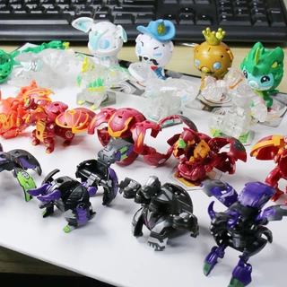 Figura de Ação Original Nova Rara Bakugan Battle Brawlers Verde Transparente SEGA Bakugan Dragonoid NILLIOUS Trox Pegatr em Oferta na Shopee