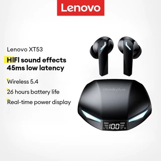 Lenovo XT53 Fones De Ouvido Bluetooth display Da Bateria Alta Fidelidade Som Estéreo Cancelamento Ruído À Prova Dwaterpr