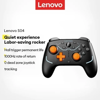 Lenovo S04 Gamepad Controller Hall Trigger Power Saving Joystick Suporte PC , TV , NS