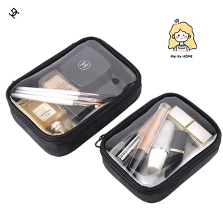 luxuoso saco de maquilhagem do INS, saco de viagem transparente, saco de armazenamento à prova de água
