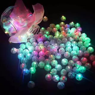 30pcs Mini Balão Led Luzes Decoração De Festa De Aniversário