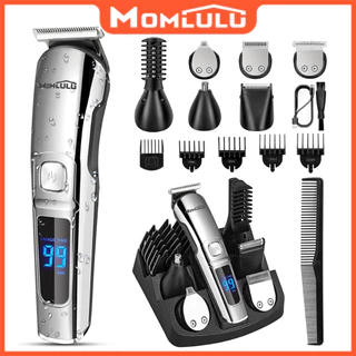 6 Em 1 Aparelho Barbeador Elétrico Masculino E Aparador Pelos Máquina De Barbear Corte De Cabelo À Prova D