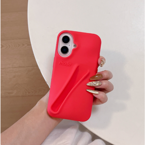Com Logotipo) rhode Batom Macio Silicone Caso De Telefone Para