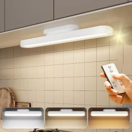 Luminária De Led Sobrepor Bastão Recarregável Sem Fio Com Suporte Magnético E Touch