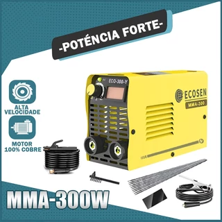 Maquina De Solda Inversora Mini 220 Volts-Usk Painel Digital ECOSEN