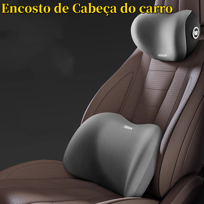 Suporte Lombar Para Carro Almofada Encosto Do Assento Dirigir Apoio A ...
