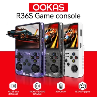 Console portatil Nostalgia game console 64GB Memória Inclui mais de 15.000 jogos.Bateria de 2500 mAh