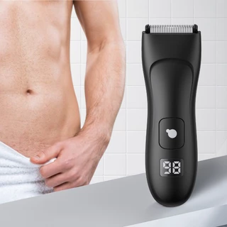 Aparador de Pelos Masculino Sem Fio – Recarregável USB, LED, À Prova D