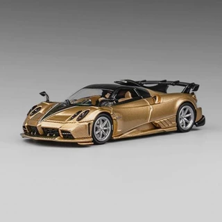 CM Modelo CM64-Imola-01 1/64 Pagani Ouro Full Carbon Diecast Escala Carro
