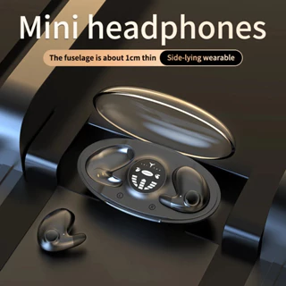 Mini Fone De Ouvido Sem Fio Para Dormir Bluetooth 5.3 TWS IPX5 À Prova D